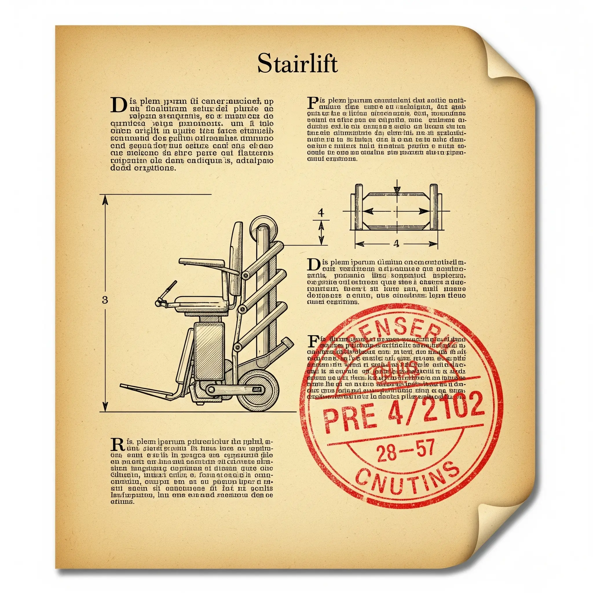 Asseverazione Tecnica Montascale